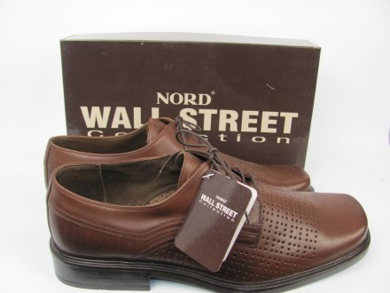 Туфли фирменные кожаные Nord Wall Street Collection (ТУ – 128) 49 - 50 размер

. . фото 2