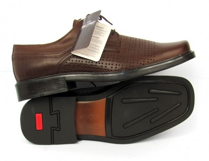 Туфли фирменные кожаные Nord Wall Street Collection (ТУ – 128) 49 - 50 размер

. . фото 9