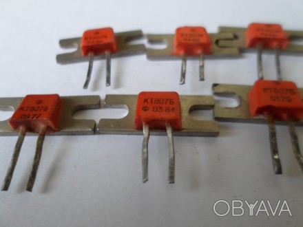 Биполярные отечественные транзисторы КТ-807Б,аналог транзистора VPSU-01,01A, 06.. . фото 1