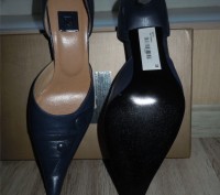 Продаю женские кожаные туфли Fellini, синего цвета. По стельке - 25 см. Обували . . фото 6