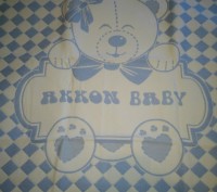Мягкий детский плед фирмы Akkon baby подойдет, чтобы укрыть вашего малыша и в кр. . фото 6