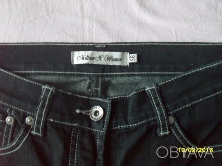 Продам женские джинсы, состояние новых. Длина 102 см, ПОТ 36 см, ПОБ 46 см. Смот. . фото 1