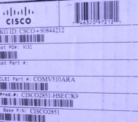 Продам Маршрутизатор Cisco 2851-HSEC/K9, 2851 Bundle w/AIM-VPN/SSL-2,Adv. IP Ser. . фото 4