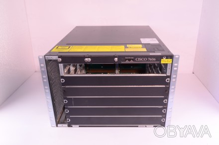 Продаю шасси Cisco 7606, с блоками питания PWR-2700-DC и модулем охлаждения, б/у. . фото 1