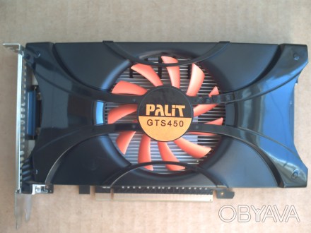 Продаю видеокарту Palit GeForce GTS 450 783Mhz PCI-E 2.0 1024Mb 3608Mhz 128 bit . . фото 1
