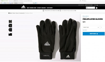 Продам оригинальные перчатки адидас adidas climawarm.

Размеры: 7,5, 11.

Ло. . фото 7
