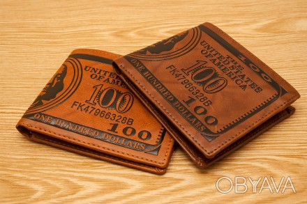 Мужской кошелек (портмоне) в абсолютно необычном дизайне.
Изготовлен очень каче. . фото 1
