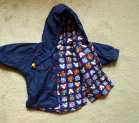 Курточка темно-синяя с цветной подкладкой
очень красивая
Осень/весна.
 Состоя. . фото 3