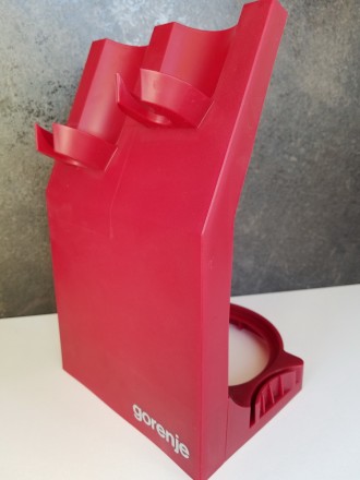 Новая подставка для блендера GORENJE HB 804 QR, красная.
Материал - пластик.. . фото 2
