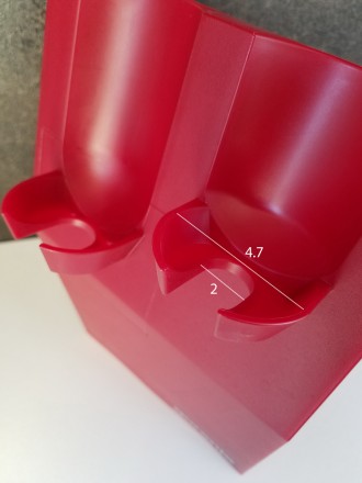 Новая подставка для блендера GORENJE HB 804 QR, красная.
Материал - пластик.. . фото 5