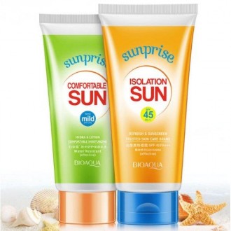 Солнцезащитный крем имеет высокую степень защиты SPF 45 PA+++ и оберегает кожу о. . фото 3