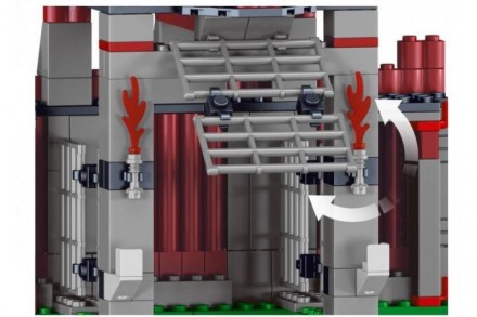 Помогите ниндзя отразить атаку противников вместе с новым набором аналогом Лего . . фото 7