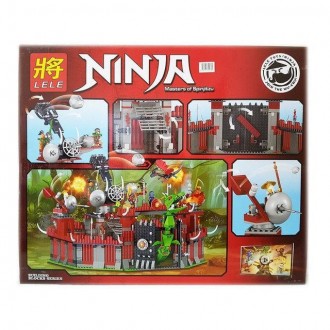 Помогите ниндзя отразить атаку противников вместе с новым набором аналогом Лего . . фото 10