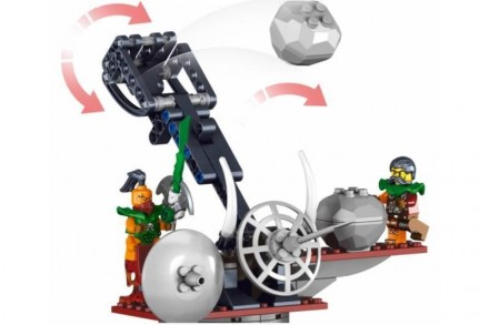 Помогите ниндзя отразить атаку противников вместе с новым набором аналогом Лего . . фото 9