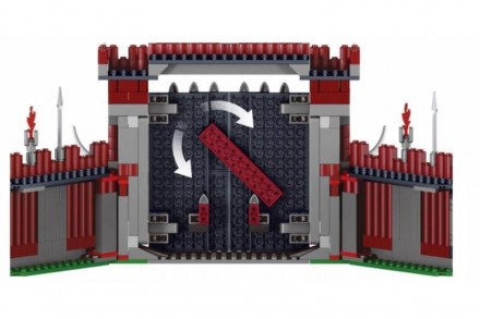 Помогите ниндзя отразить атаку противников вместе с новым набором аналогом Лего . . фото 6