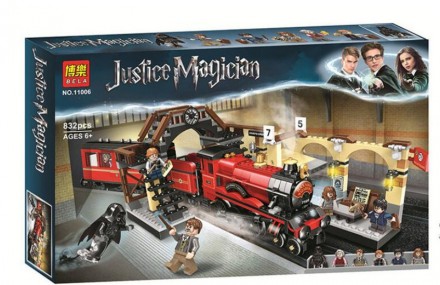 Конструктор Bela 11006 Justice Magician "Хогвартс-экспресс" (Аналог LEGO Harry P. . фото 2