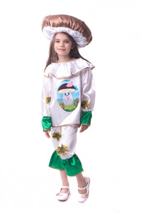 Детский маскарадный костюм "Гриб Боровичок"
Красивый детский карнавальный костюм. . фото 3