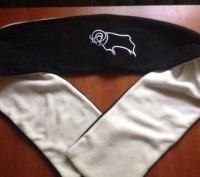 Продам фанатский шарф Derby County Football Club,цвет чёрно-белый,состояние б-у . . фото 2