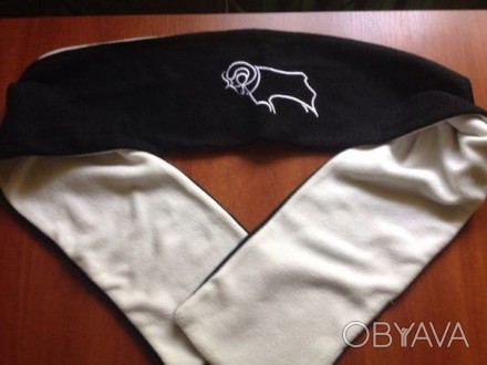 Продам фанатский шарф Derby County Football Club,цвет чёрно-белый,состояние б-у . . фото 1