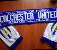 Продам клубный шарф Colchester United,состояние б-у хорошее.. . фото 2