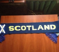 Продам шарф фанатский сборной Шотландии,размер 15*110.. . фото 2