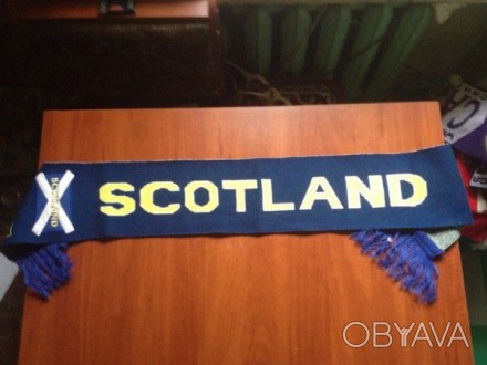 Продам шарф фанатский сборной Шотландии,размер 15*110.. . фото 1