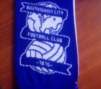 Продам клубный шарф Birmingham City Football Club ,состояние б-у отличное,размер. . фото 3