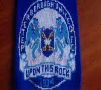 Продам клубный шарф Peterborough United Football Club ,состояние б-у отличное,ра. . фото 3
