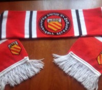Продам клубный шарф Football Club United of Manchester,состояние б-у отличное,ра. . фото 2