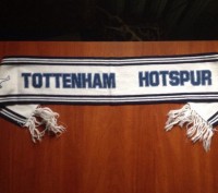 Продам клубный шарф  Tottenham Hotspur Football Club,размер 16*120.. . фото 2