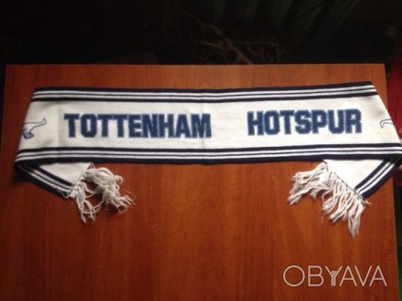 Продам клубный шарф  Tottenham Hotspur Football Club,размер 16*120.. . фото 1