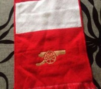Клубный шарф Arsenal London,б-у отличное.Размер 120х20.Состояние и расцветка на . . фото 5