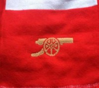 Клубный шарф Arsenal London,б-у отличное.Размер 120х20.Состояние и расцветка на . . фото 4