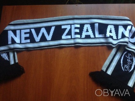 Продам шарф сборной New Zealand по регби ,состояние б-у новое.. . фото 1