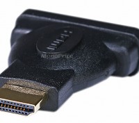 Этот адаптер преобразует DVI гнездовой разъем к штыревым разъемом HDMI, или HDMI. . фото 3