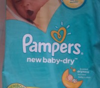 Pamper new baby-dry 1 (2-5 кг) 43 шт. в упаковке 
140рн.одна упаклвка. 
При по. . фото 2