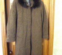 Женское пальто,воротник песец.Производство Германия.Новое... Размер 48-50. . фото 2