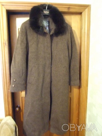 Женское пальто,воротник песец.Производство Германия.Новое... Размер 48-50. . фото 1