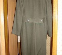 Пальто для старшего офицерского состава. Размер 56-4. Цвет "Полынь". В хорошем с. . фото 3