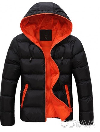 Продам новую черную мужскую куртку 50р - ХХХL. Форма оплаты любая, включая оплат. . фото 1