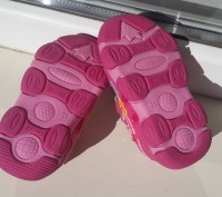 Продам розовые кроссовки для девочки, размер 21, длина по стельке 13 см. Состоян. . фото 4