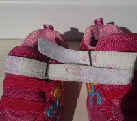 Продам розовые кроссовки для девочки, размер 21, длина по стельке 13 см. Состоян. . фото 6