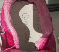 Продам розовые кроссовки для девочки, размер 21, длина по стельке 13 см. Состоян. . фото 5