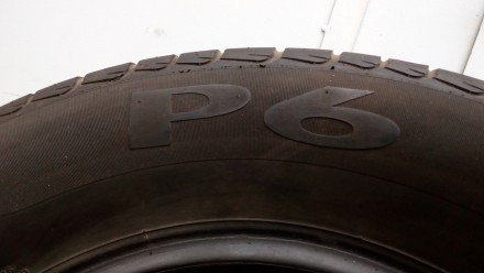 215/65 R16 Pirelli P6, лето 2 шт. Пара. Протектор 2…3 мм. Тысяч на 20 хватит даж. . фото 3