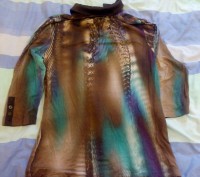 Продам новую блузу женскую модную, рукав 3/4, с воротничком.Состав: 96%-вискоза,. . фото 4