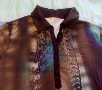 Продам новую блузу женскую модную, рукав 3/4, с воротничком.Состав: 96%-вискоза,. . фото 3