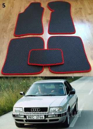 Автомобильные коврики EVA для audi 80 (B3, B4) '86-96
Коврики на Audi 80 &#3. . фото 2