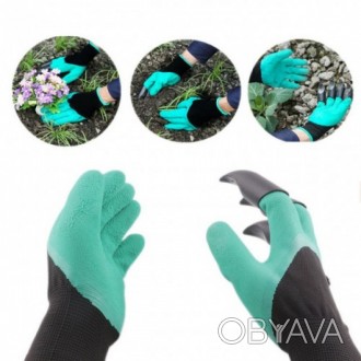 Садовые перчатки с когтями Garden Genie Gloves Garden Genie Gloves- это уникальн. . фото 1