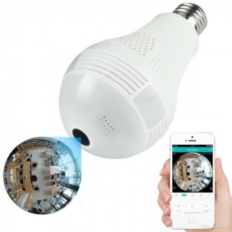 Камера видео наблюдения лампочка SMART+DVR WI-FI H302 \ CAD-B13 Скpытaя
кaмеpa в. . фото 2