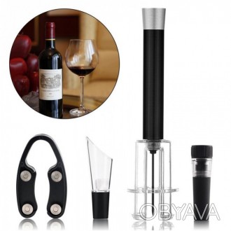 Пневматический штопор для бутылок Vino Pop Wine Opener Vino Pop- это оригинальны. . фото 1